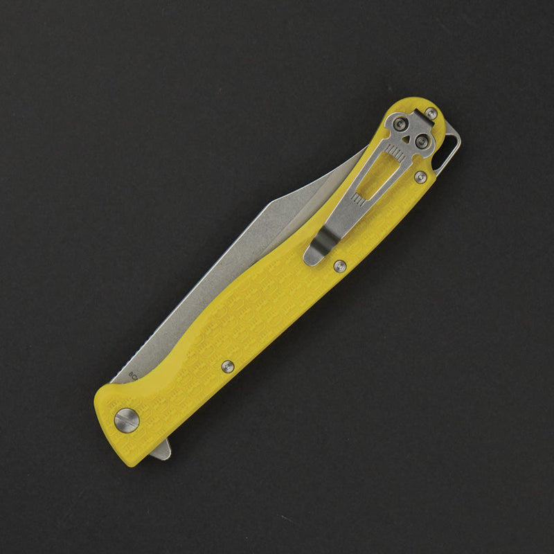 Daggerr Knives Toothpick Linerlock Yellow