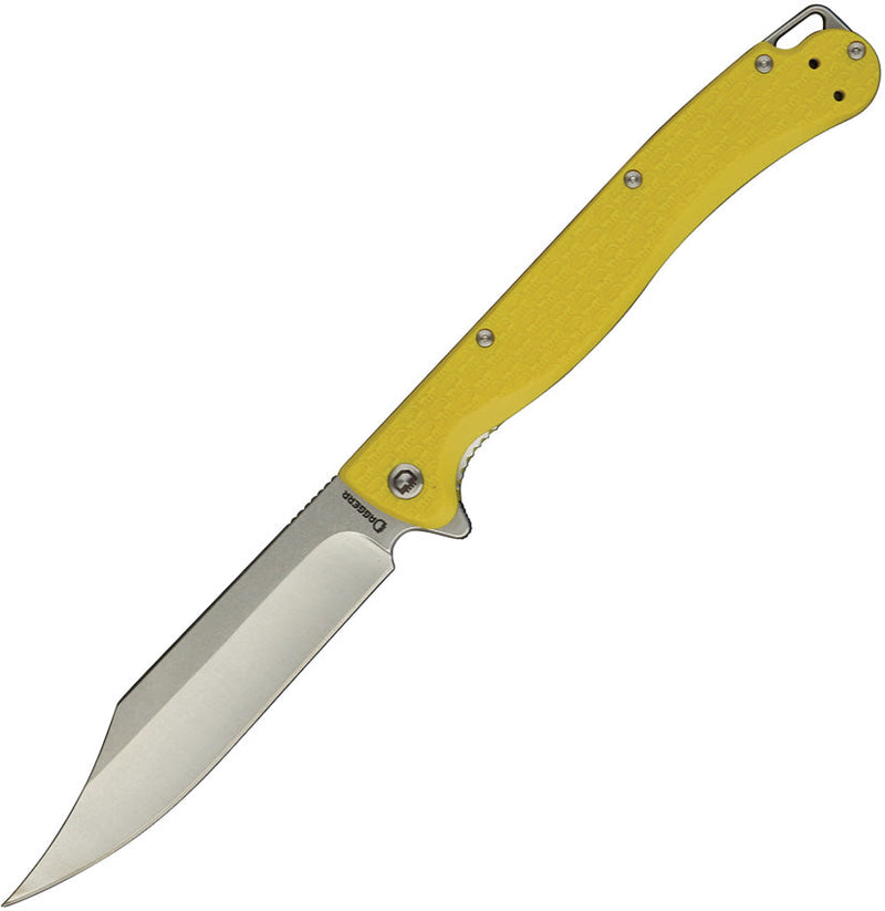 Daggerr Knives Toothpick Linerlock Yellow
