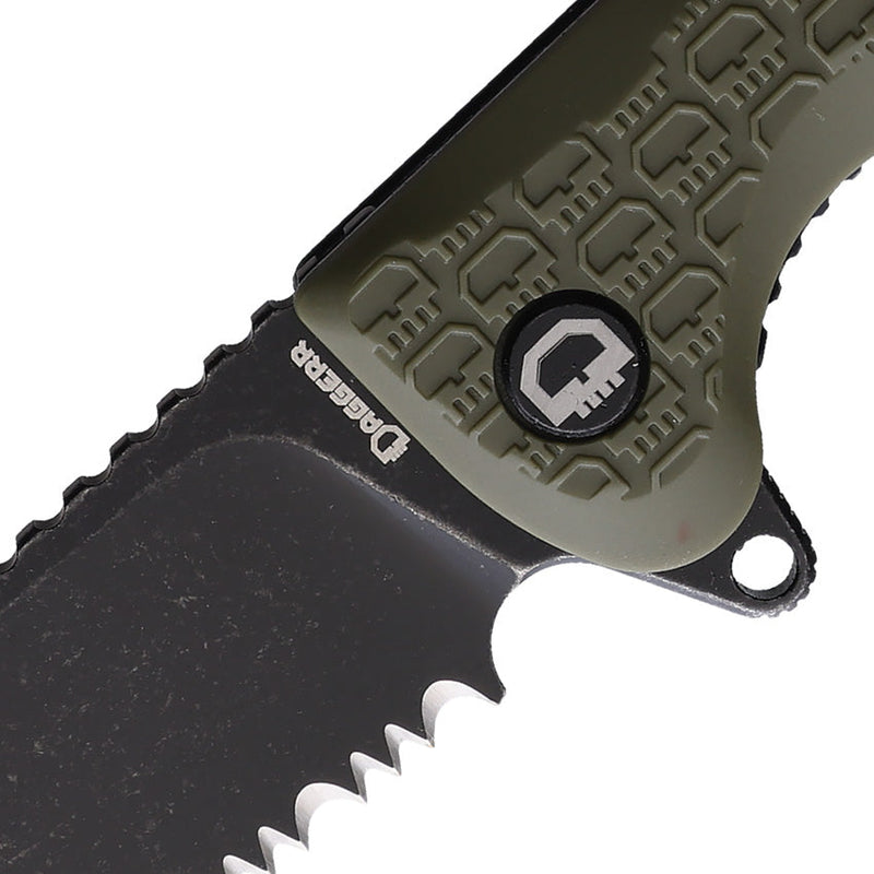 Daggerr Knives Wocket Linerlock Olive PS