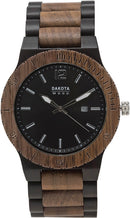 Dakota Wood Watch Blk