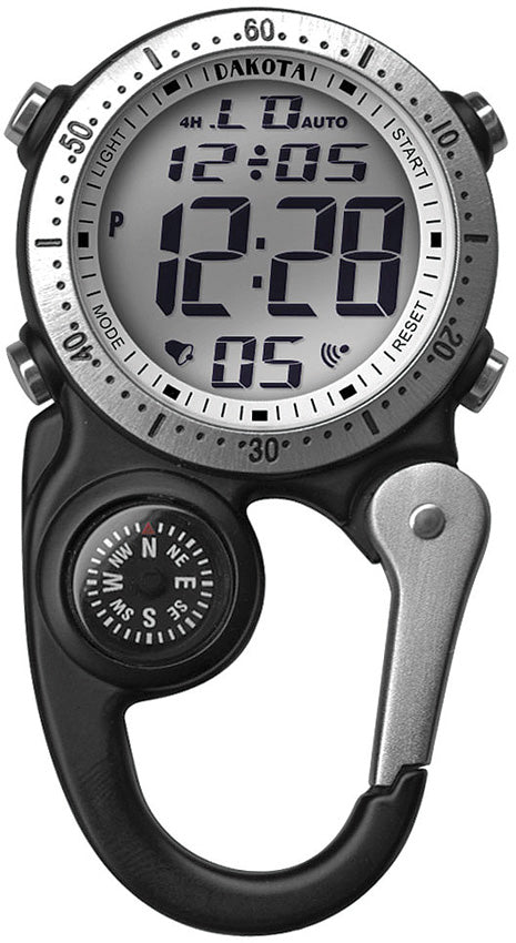 Dakota Mini Clip Microlight Watch Blk