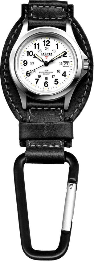 Dakota Leather Hanger Watch Black