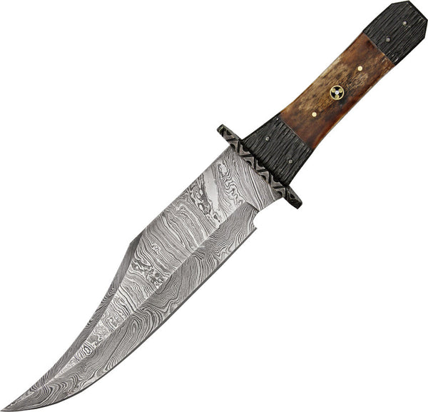 Damascus Tri Circle Bowie