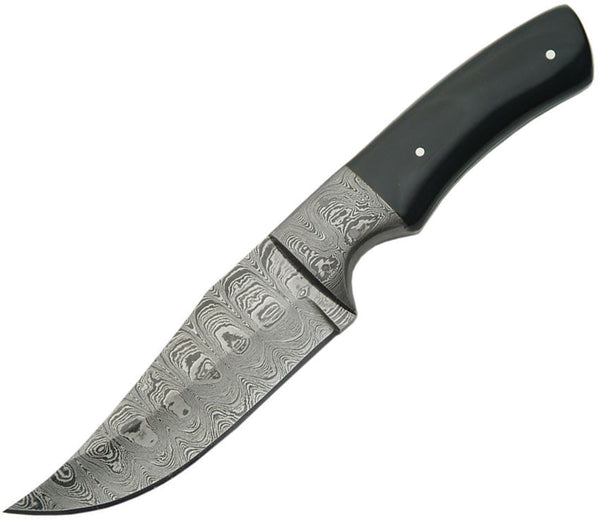 Damascus Clip Point Hunter