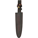 Damascus Dirk Wood Handle