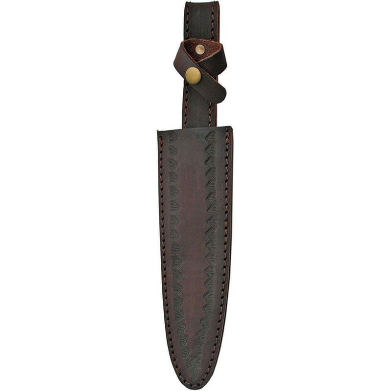 Damascus Dirk Wood Handle