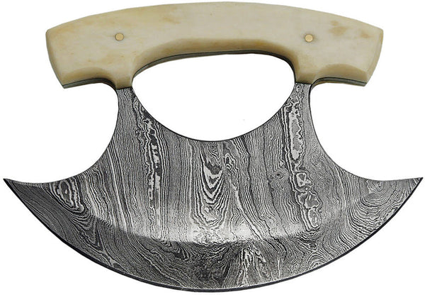 Damascus Ulu Knife