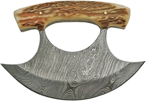 Damascus Ulu Knife