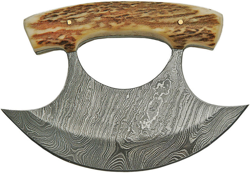 Damascus Ulu Knife