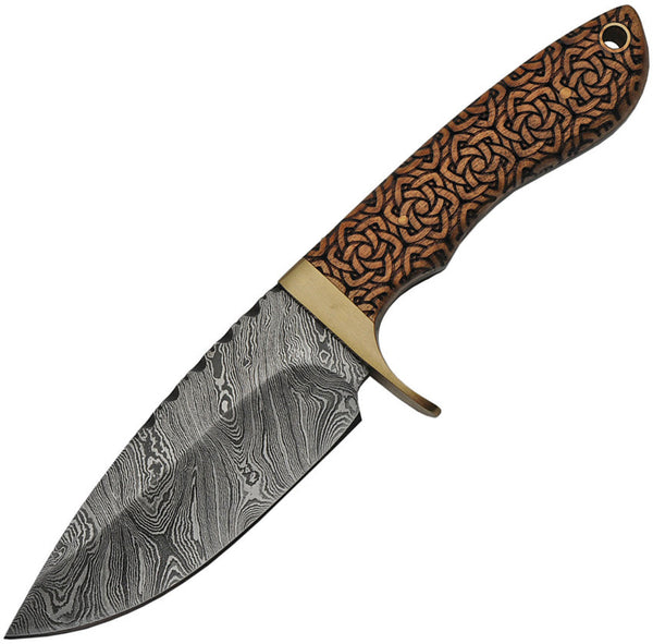 Damascus Celtic Knot Hunter
