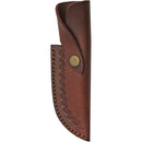 Damascus Fixed Blade Knotted Wood