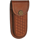 Damascus Lockback Horn/Turquoise