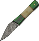 Damascus Green Bone Skinner