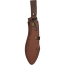 Damascus Kukri Bowie Rosewood