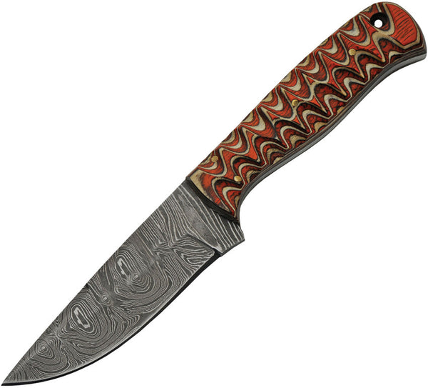 Damascus Twisted Wood Hunter
