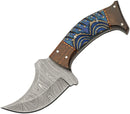 Damascus Small Hunter Blue