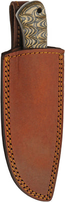 Damascus Red Haze Kiri Hunter