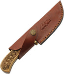 Damascus Celtic Braid Fixed Blade