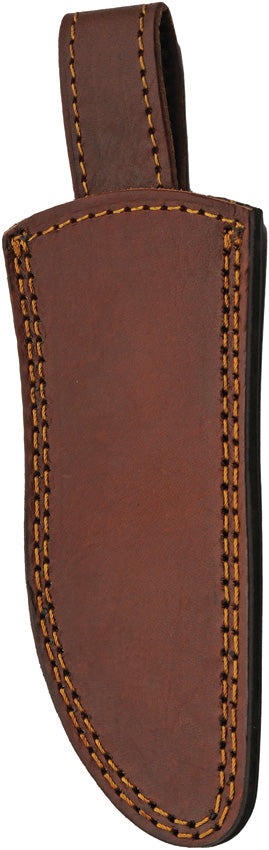 Damascus Admiral Fixed Blade Bone Red