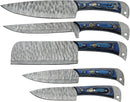 Damascus Umbra River Kitchen Set w roll