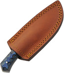 Damascus Skinner Blue and Black