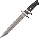 Damascus Sub Hilt Hunter