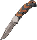 Damascus Forge Lockback Blue