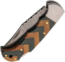 Damascus Forge Lockback Green