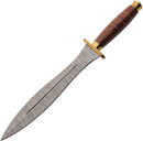 Damascus Spearpoint Dagger