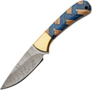 Damascus Braided Sapphire Skinner
