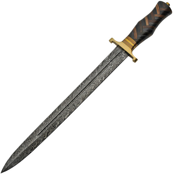 Damascus Braided Wood Sword