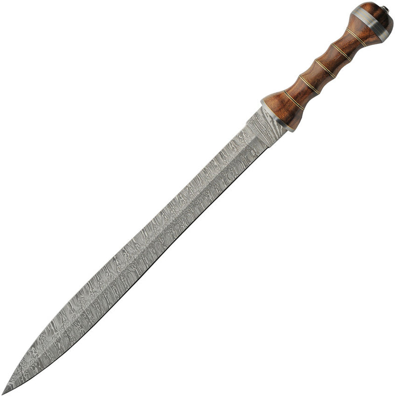 Damascus Xiphos Style Sword