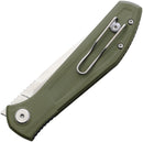 ECHO BY CKF Splinter Linerlock Green G10