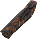 ECHO BY CKF Splinter Linerlock Orange G10