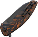 ECHO BY CKF Natrix Linerlock Orange G10