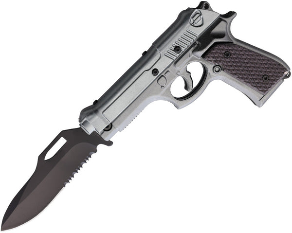 ElitEdge Pistol Linerlock A/O Gray