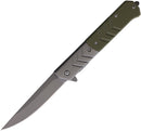 ElitEdge Linerlock A/O Green G10