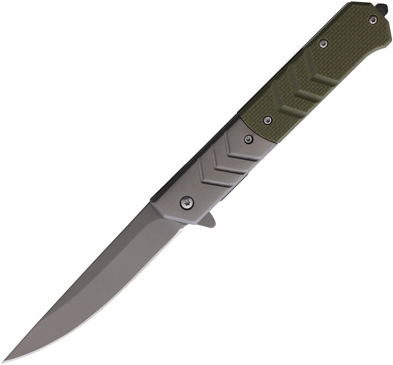 ElitEdge Linerlock A/O Green G10