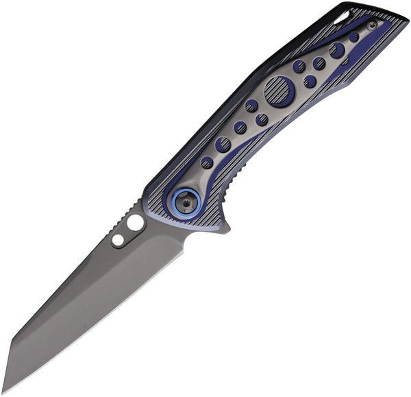 ElitEdge Linerlock A/O Black/Blue Alumi