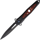 ElitEdge Linerlock A/O Black/Wood