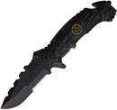 ElitEdge Tactical Linerlock A/O Black