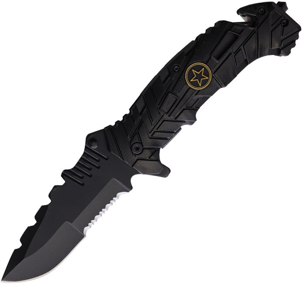 ElitEdge Tactical Linerlock A/O Black