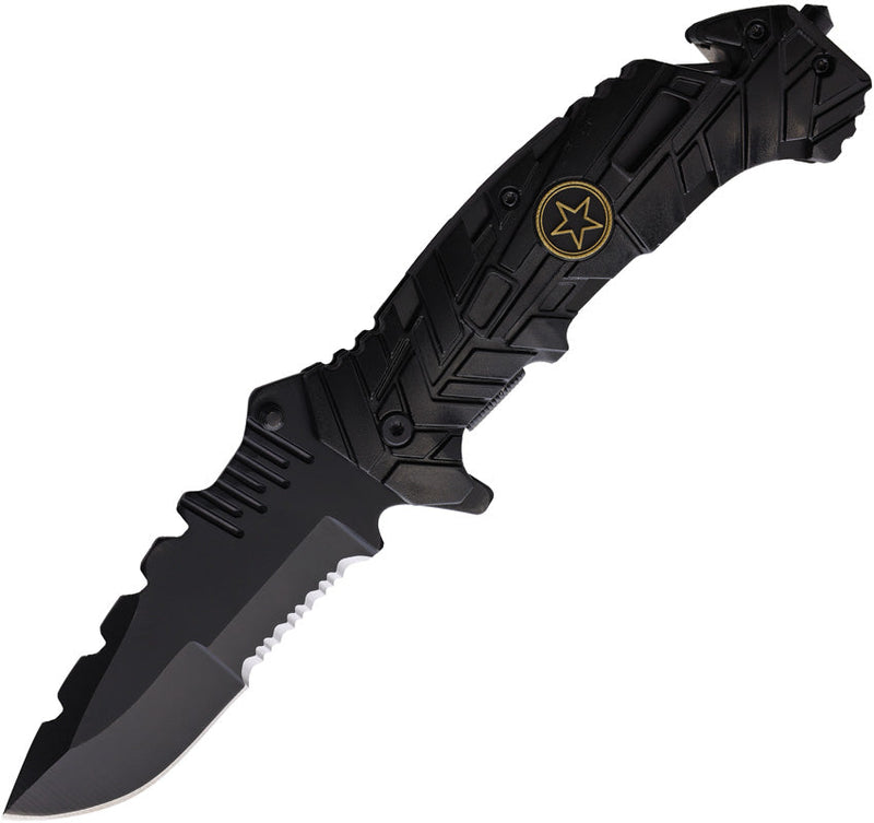 ElitEdge Tactical Linerlock A/O Black