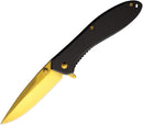 ElitEdge Linerlock A/O Black Gold