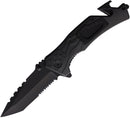 ElitEdge Rescue Linerlock A/O Black