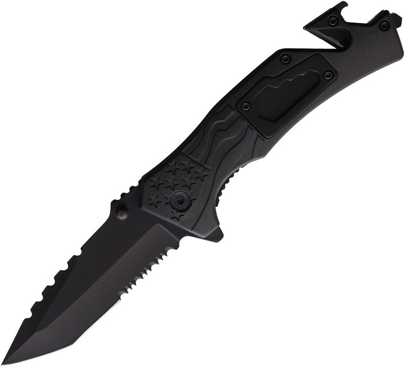 ElitEdge Rescue Linerlock A/O Black