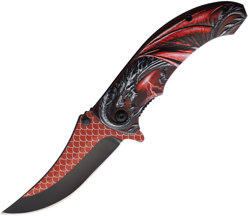 ElitEdge Dragon Linerlock A/O Red
