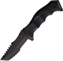 ElitEdge Tactical Linerlock A/O Black