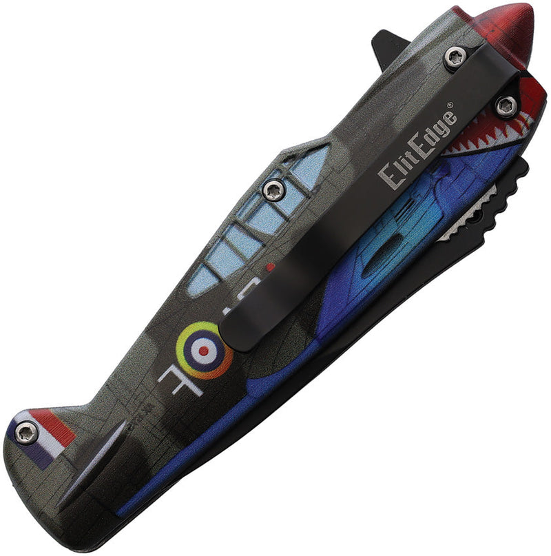 ElitEdge Fighter Plane Linerlock A/O