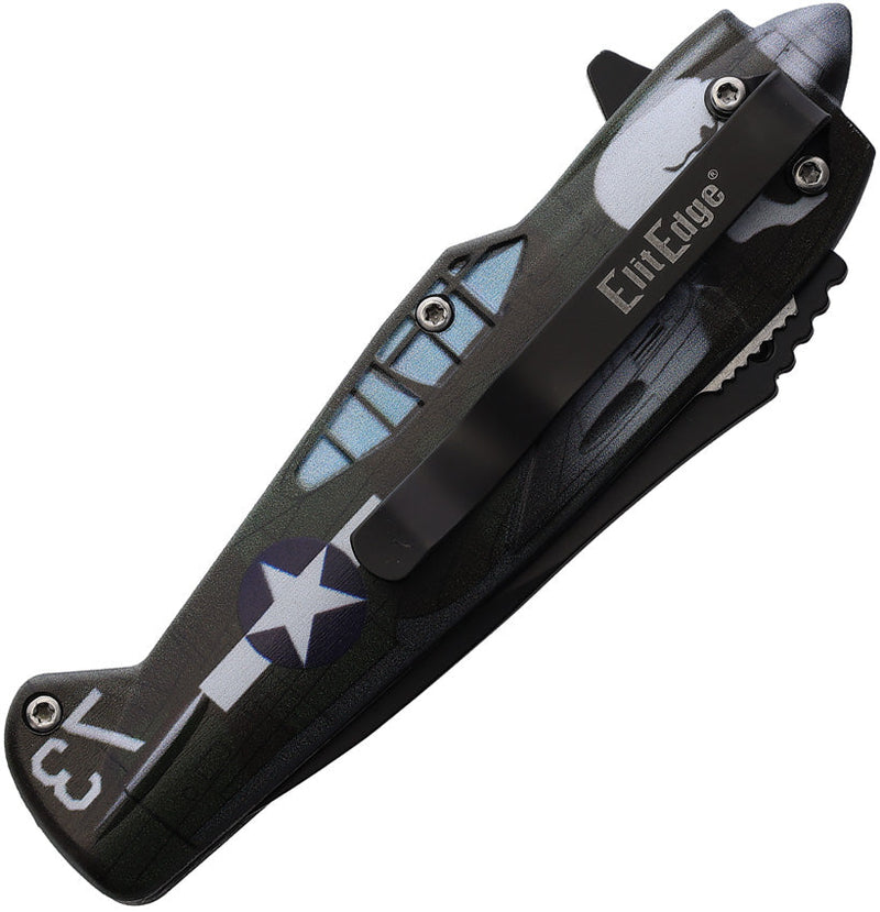 ElitEdge Fighter Plane Linerlock A/O